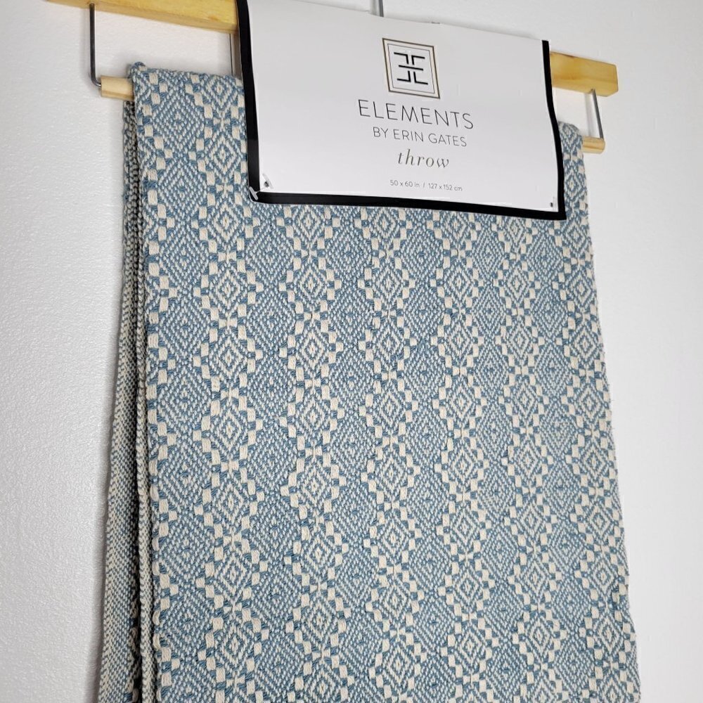 Cotton Blend Boho Aztec Print Throw O/S